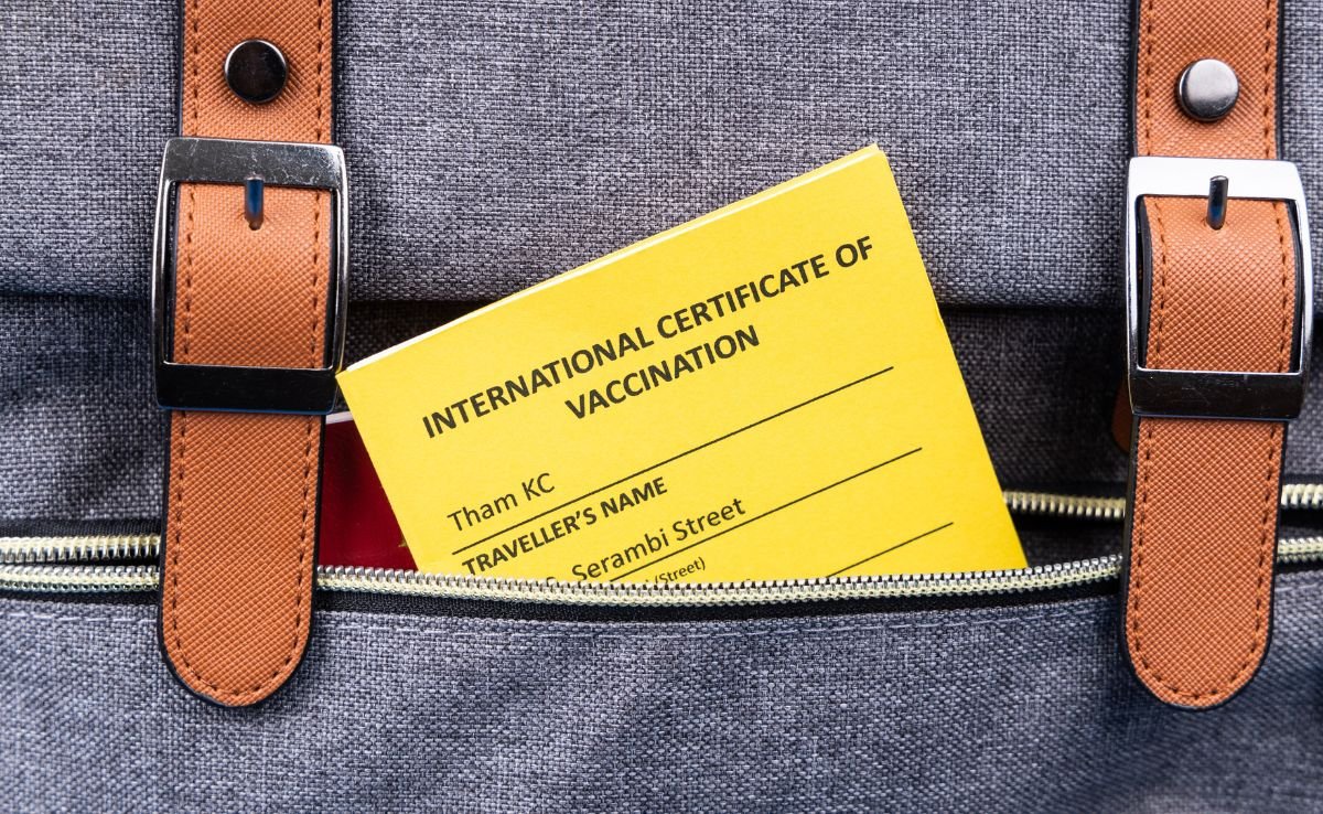 Selepas Pemeriksaan Kesihatan Haji: kad vaksinasi